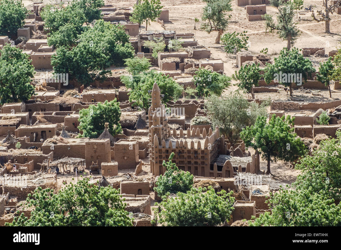 Pays Dogon, au Mali Banque D'Images