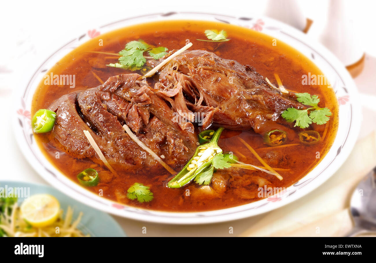 Boeuf Nihari spécial Banque D'Images