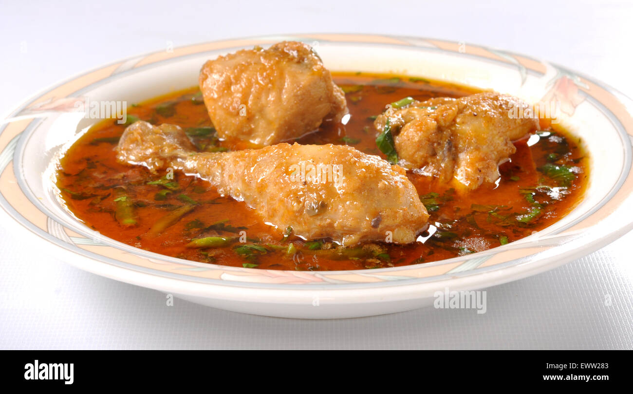 Poulet Curry Masala délicieux Banque D'Images