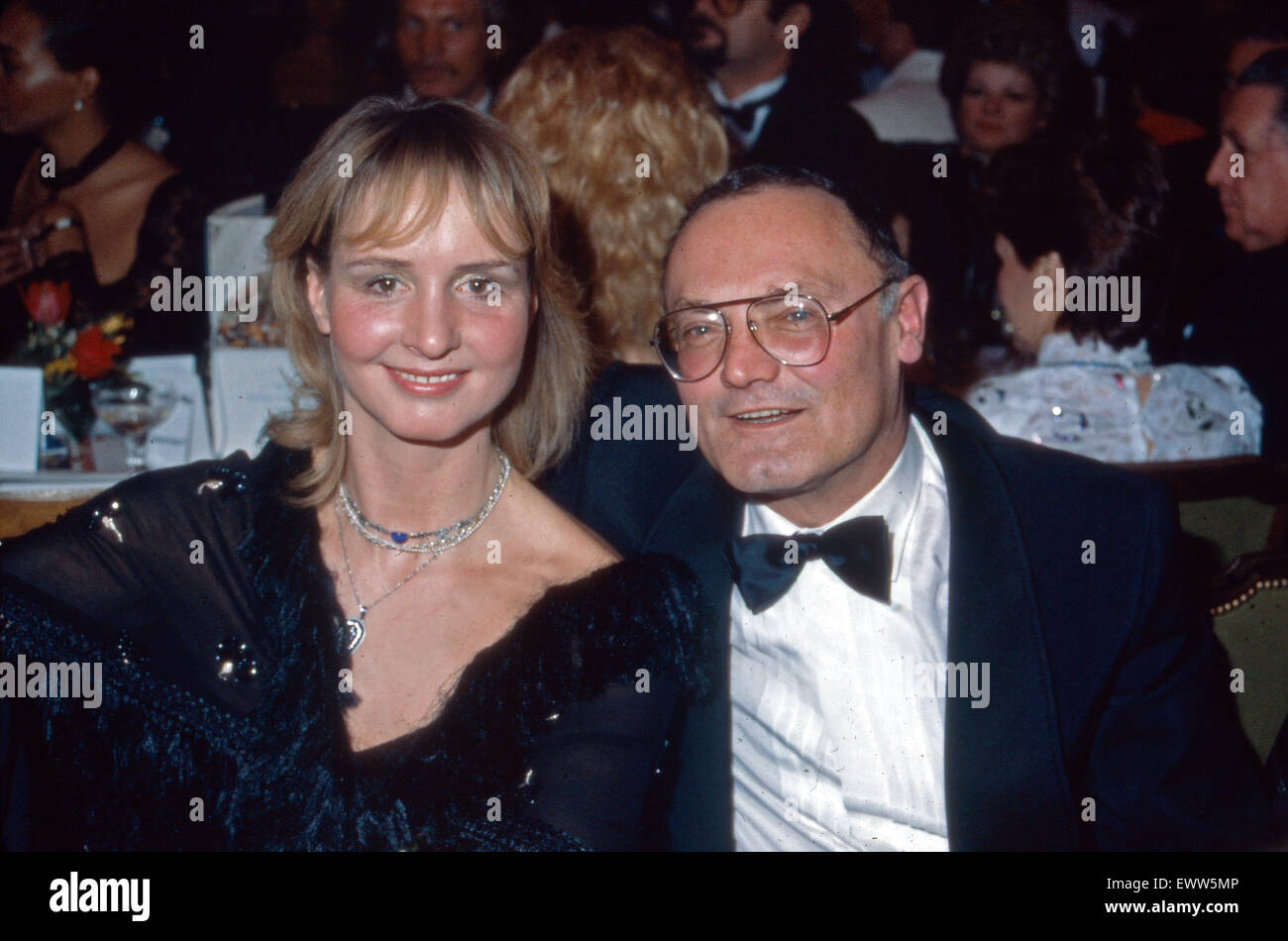 Acteurs et Actrices Diana Körner und Deutschen Werner Kreindl, Deutschland 1980 er Jahre. L'acteur allemand couple Diana Koerner et Werner Kreindl, l'Allemagne des années 1980. Banque D'Images