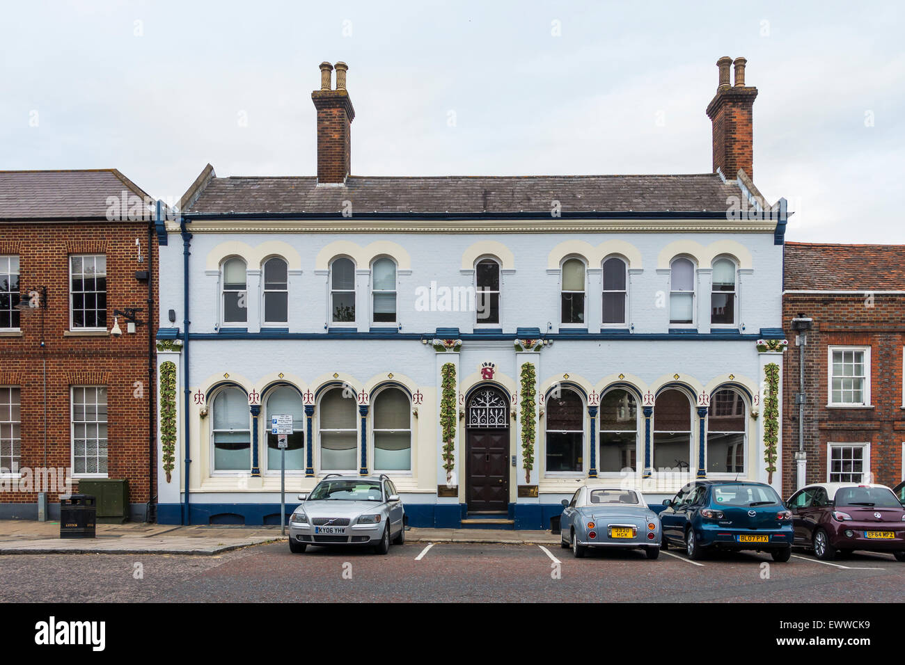 Les bureaux de Faversham Shepherd Neame Brewery, rue Court Faversham Kent Banque D'Images