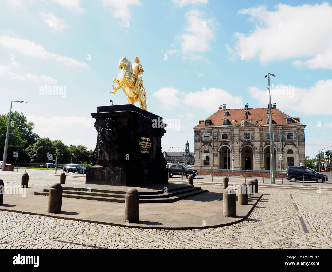 La forte août Banque D'Images