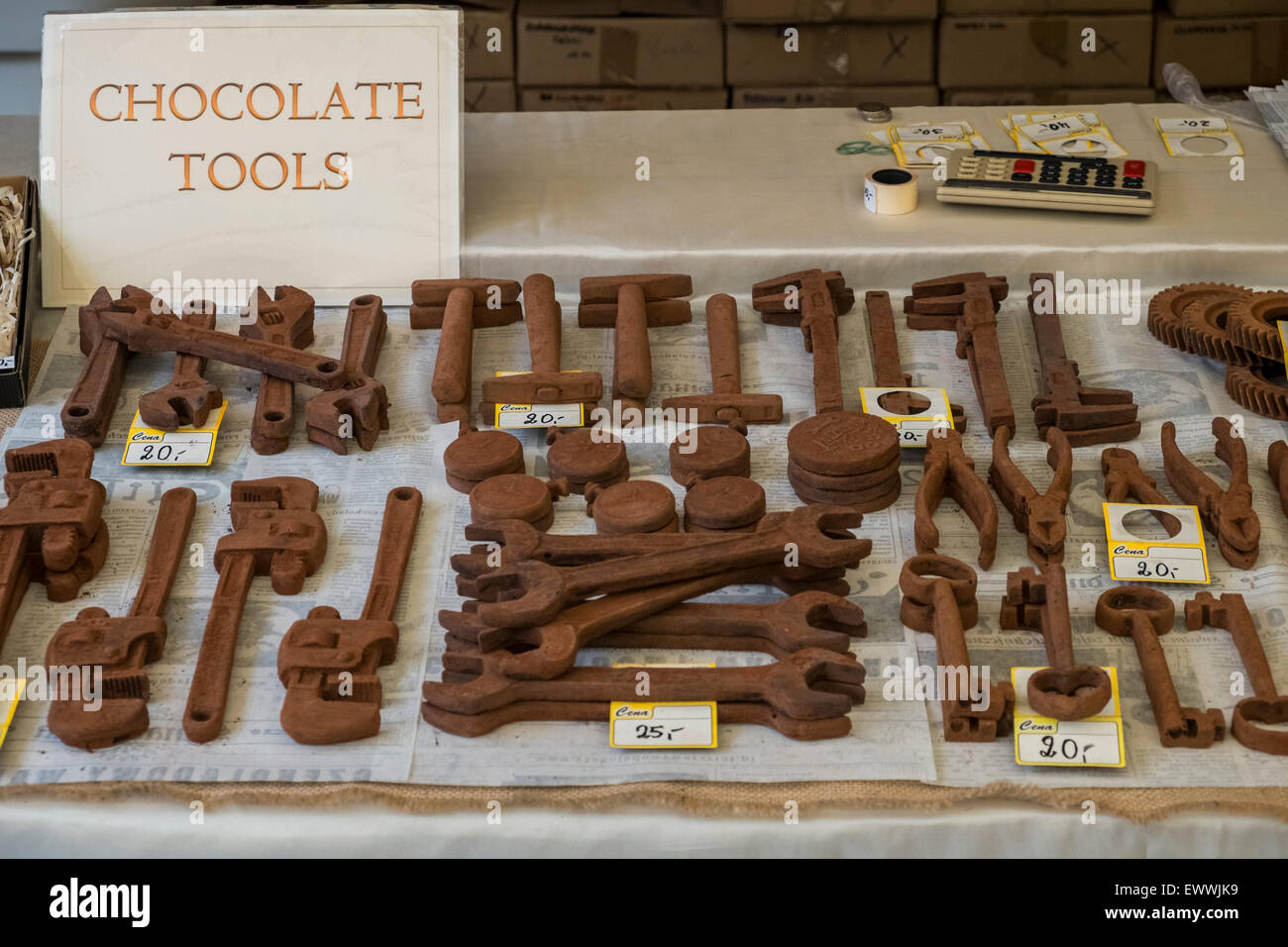 Outils de chocolat Banque de photographies et d'images à haute résolution -  Alamy