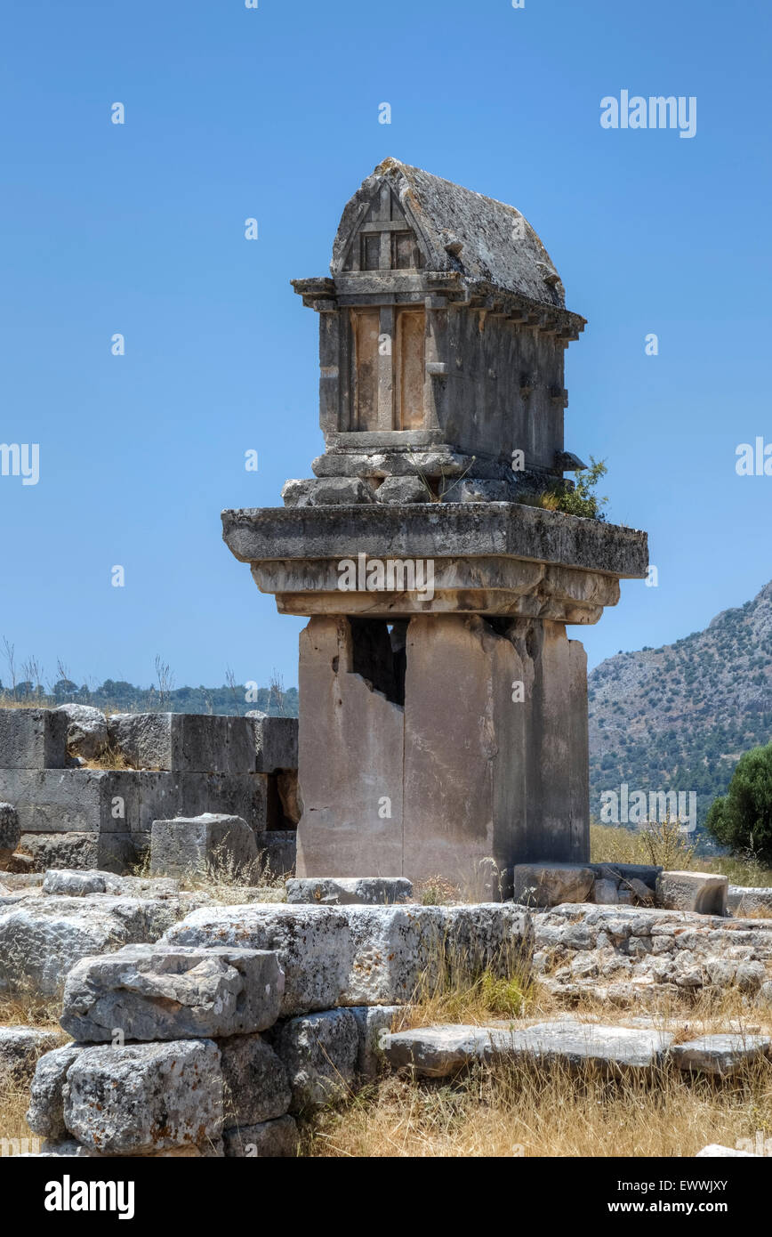 Xanthos, Antalya, Turquie, Anatolie, Lycie Banque D'Images