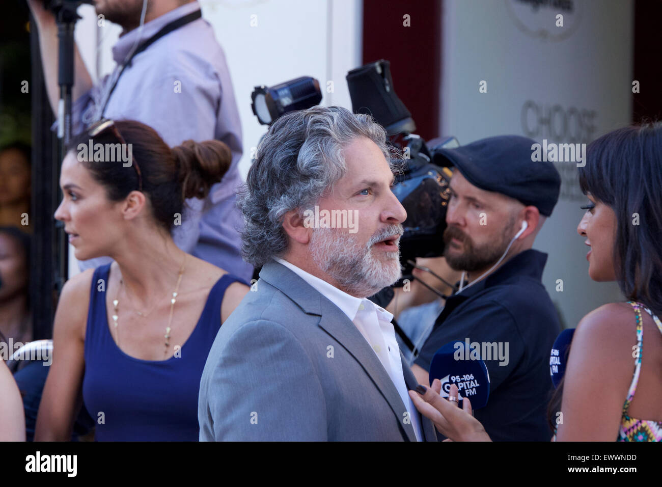 Leicester Square, London,UK,30 juin 2015. La première du film de "agicMikeXXL" au cinéma Vue à Leicester Square,Lo Banque D'Images