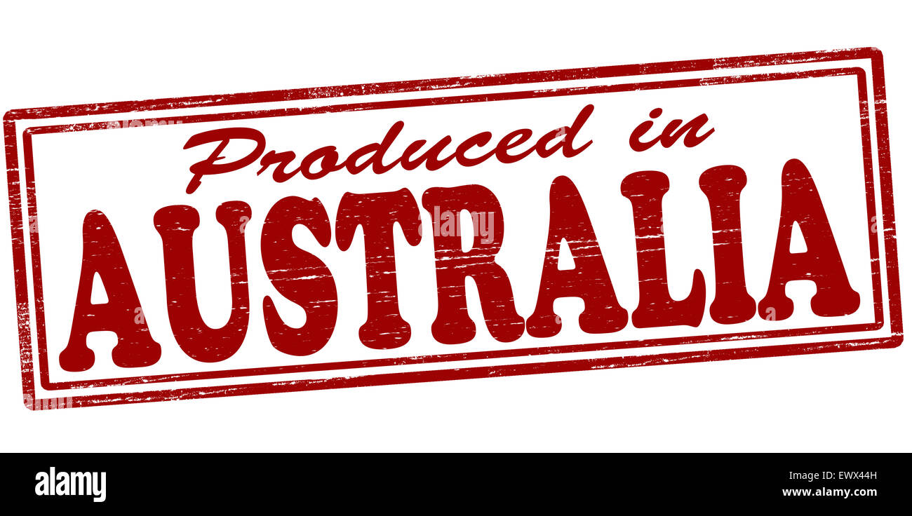 Produit En Australie Banque D'image Et Photos - Alamy
