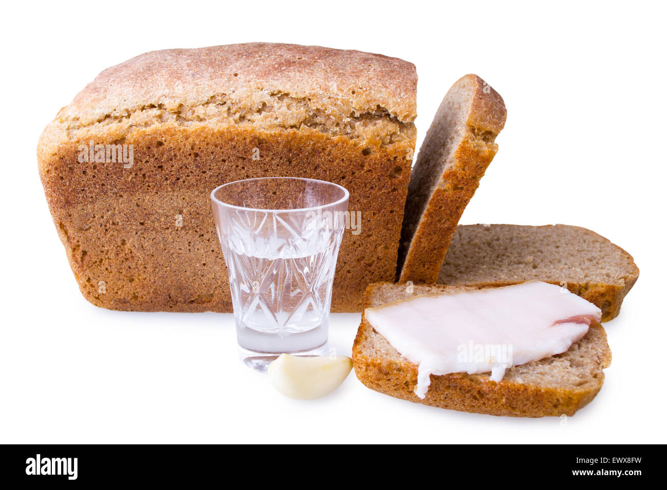 Sandwich de l'Ukraine Banque D'Images