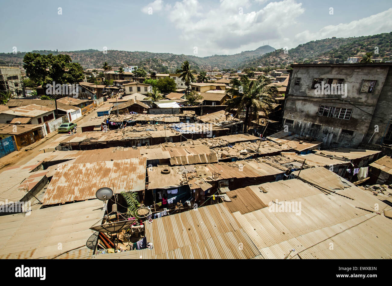 Freetown, Sierra Leone Banque D'Images