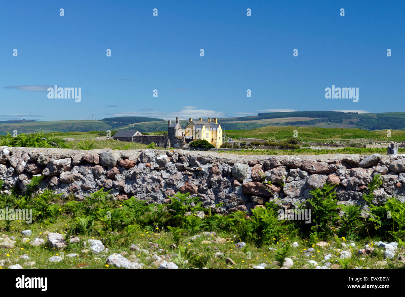 Sker House, Porthcawl, Glamorgan, Pays de Galles, Royaume-Uni. Banque D'Images