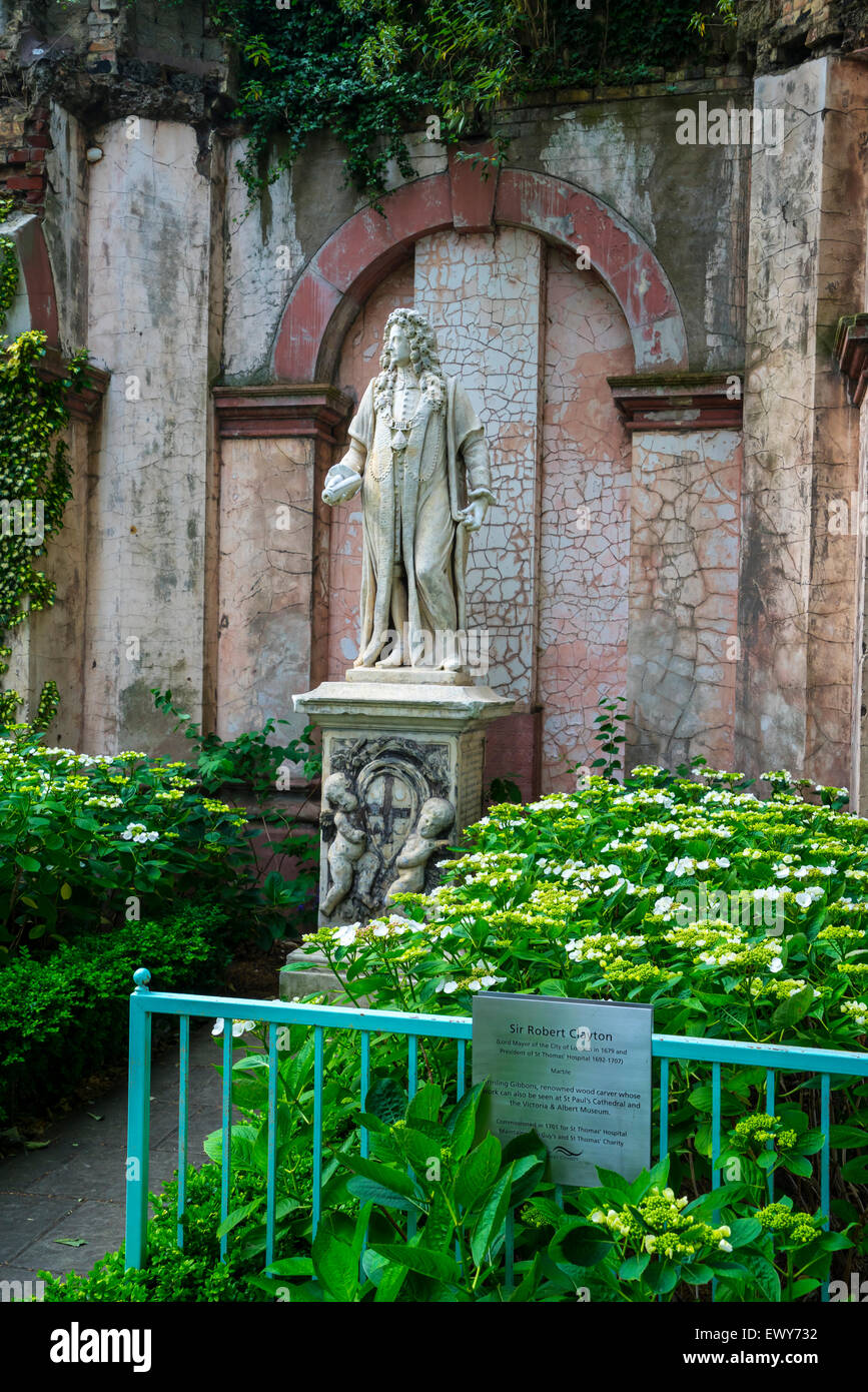 SIR ROBERT CLAYTON LORD MAIRE DE LA CITY DE LONDRES EN 1679 ET LE PRÉSIDENT DE L'HÔPITAL 1692-1707 THOMAS Banque D'Images