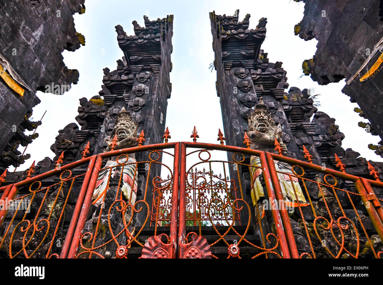 Temple à Bali, Indonésie Banque D'Images