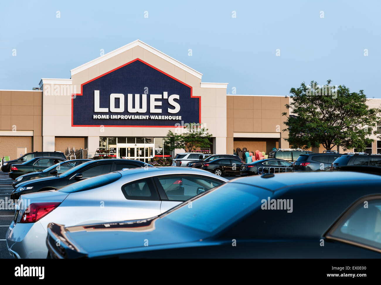 Lowe's home improvement superstore. Banque D'Images