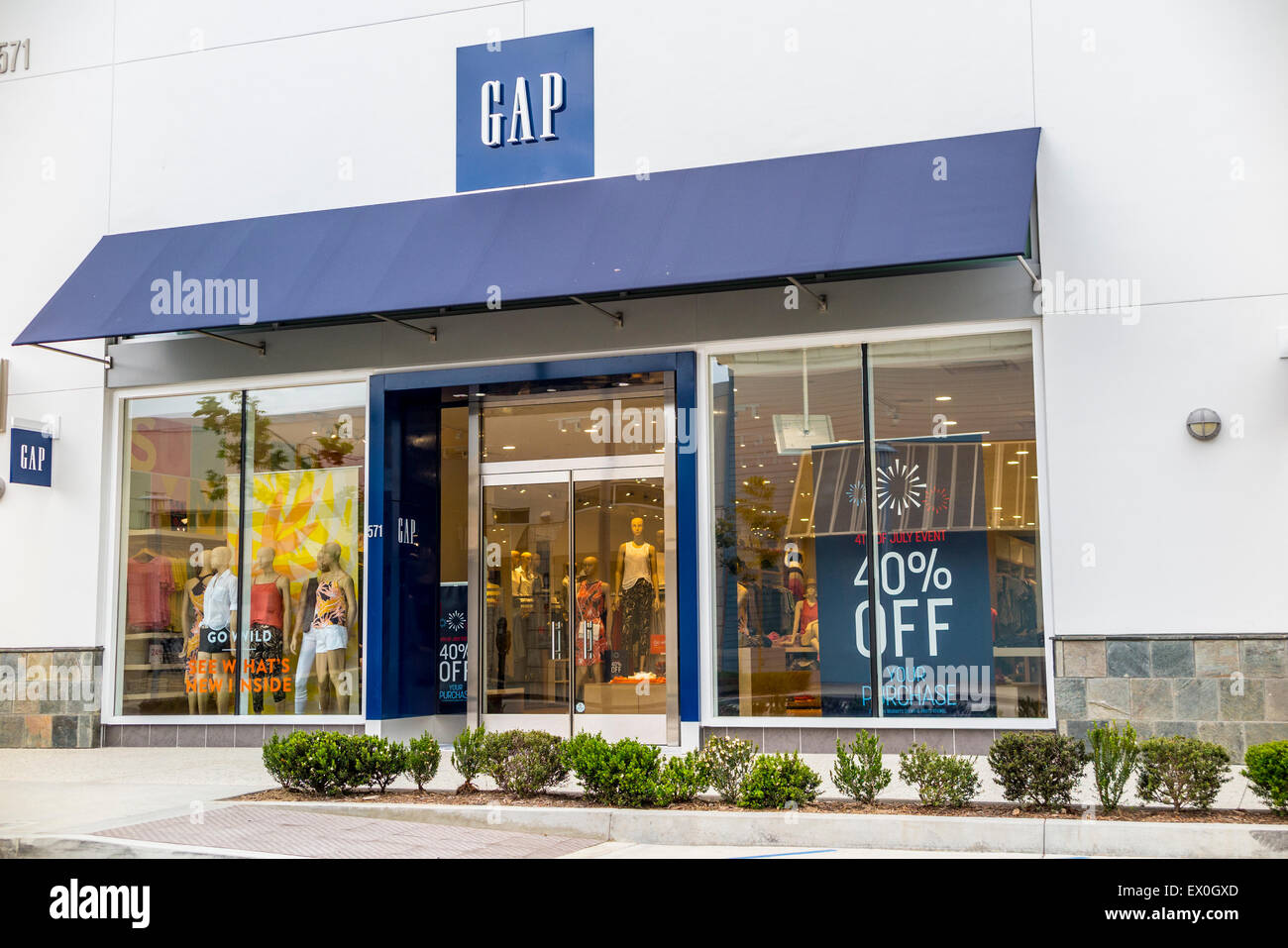 Un magasin Gap à Oxnard en Californie Photo Stock - Alamy