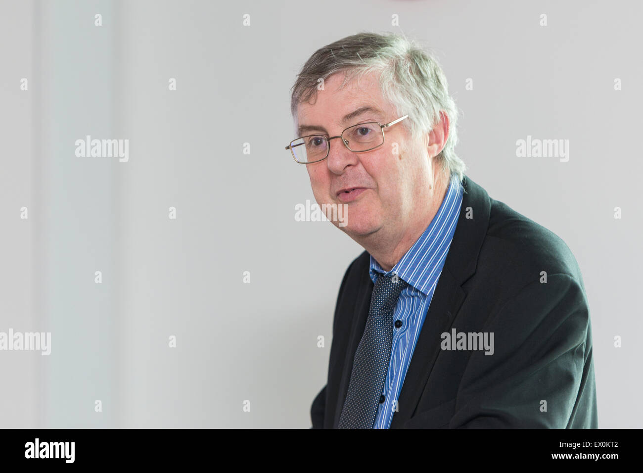 Mark Drakeford SUIS, Ministre de la Santé et des Services sociaux dans le gouvernement gallois Banque D'Images