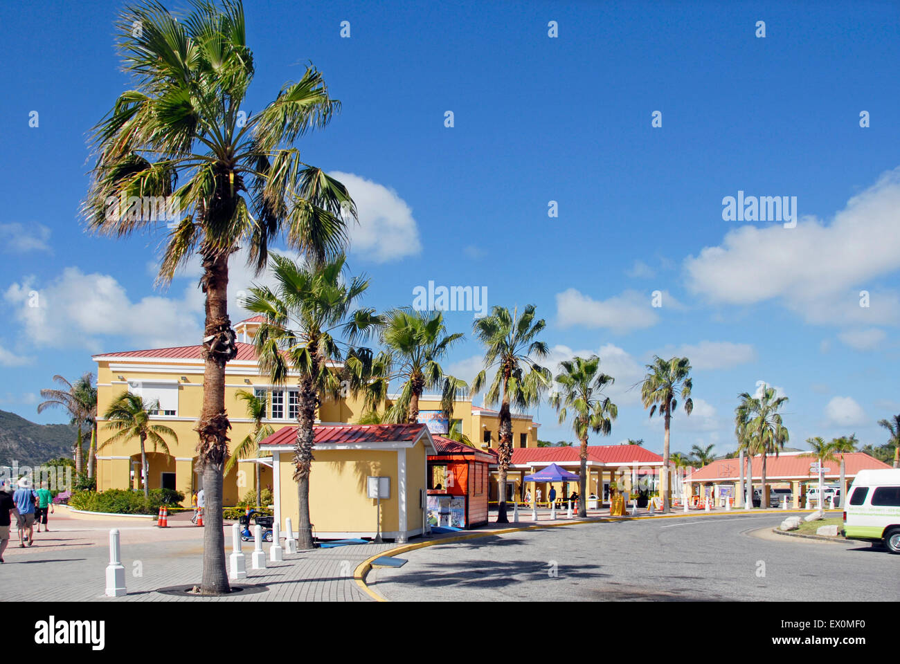 Philipsburg, St Maarten, Antilles Banque D'Images