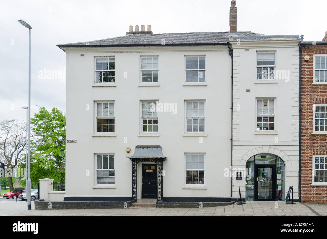 78 Derngate de Northampton, la seule maison en Angleterre conçu par Charles Rennie Mackintosh Banque D'Images