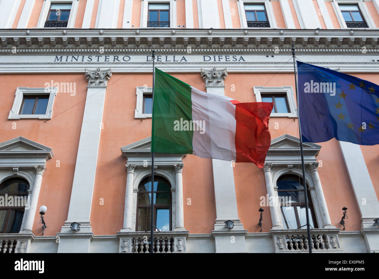 Ministère de la Défense à Rome Banque D'Images