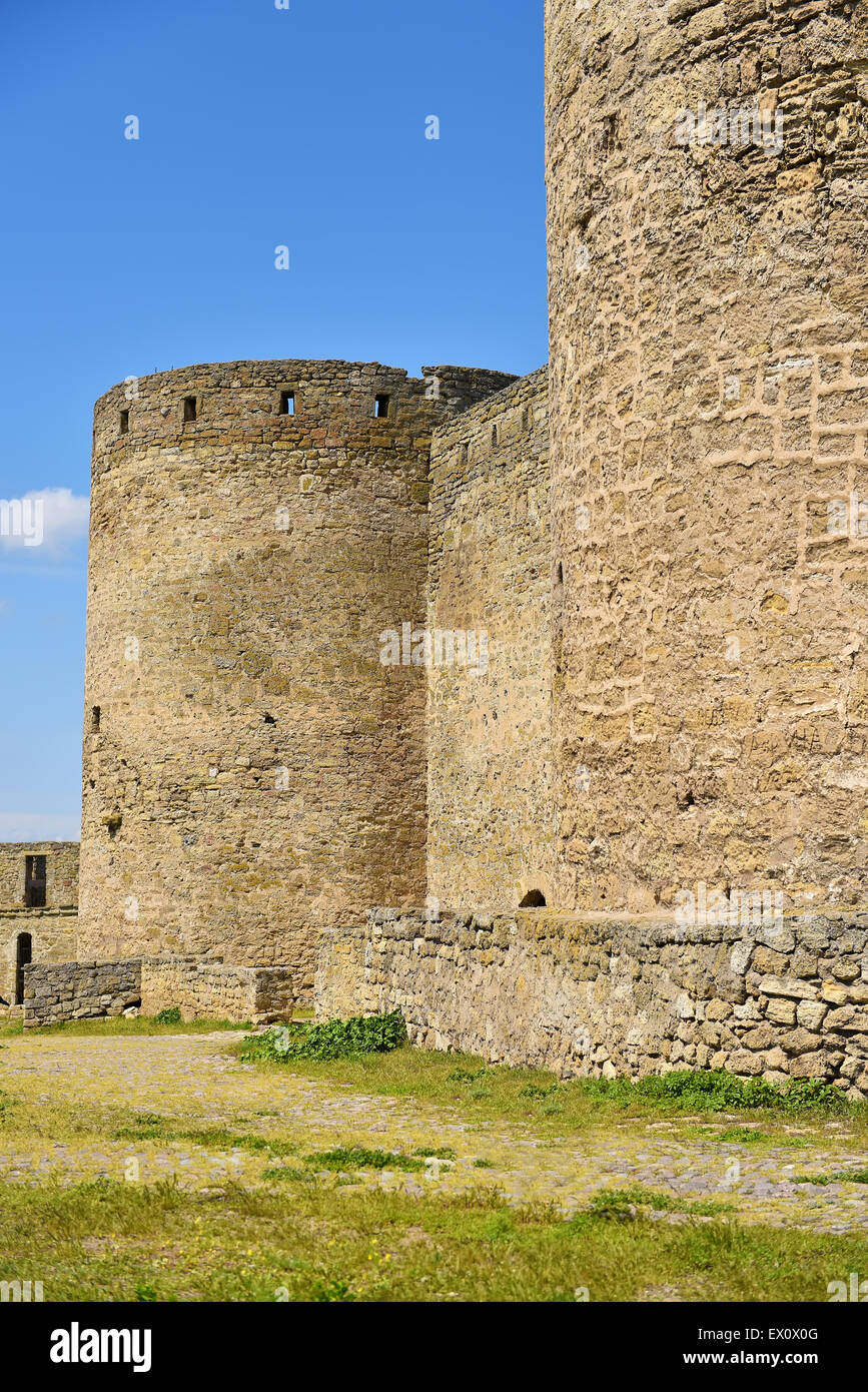 Tours à Akkerman fortress à Belgorod Dnestrovsky, Ukraine Banque D'Images