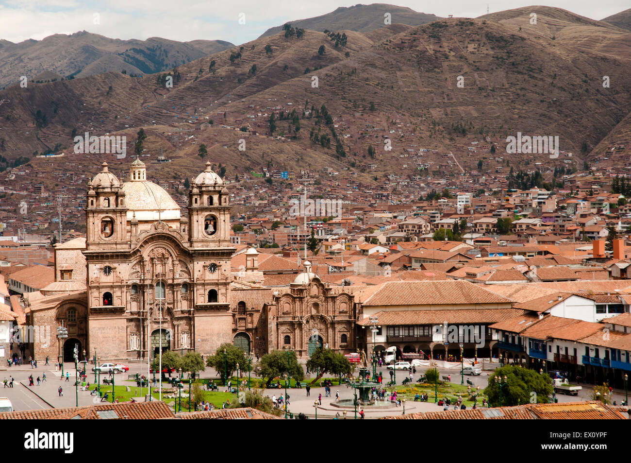 Plaza de Armas - Cusco - Pérou Banque D'Images