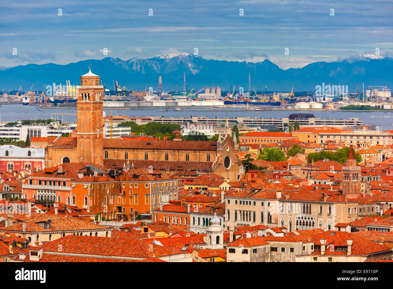 Église de San Stefano à Venise, Italie Banque D'Images