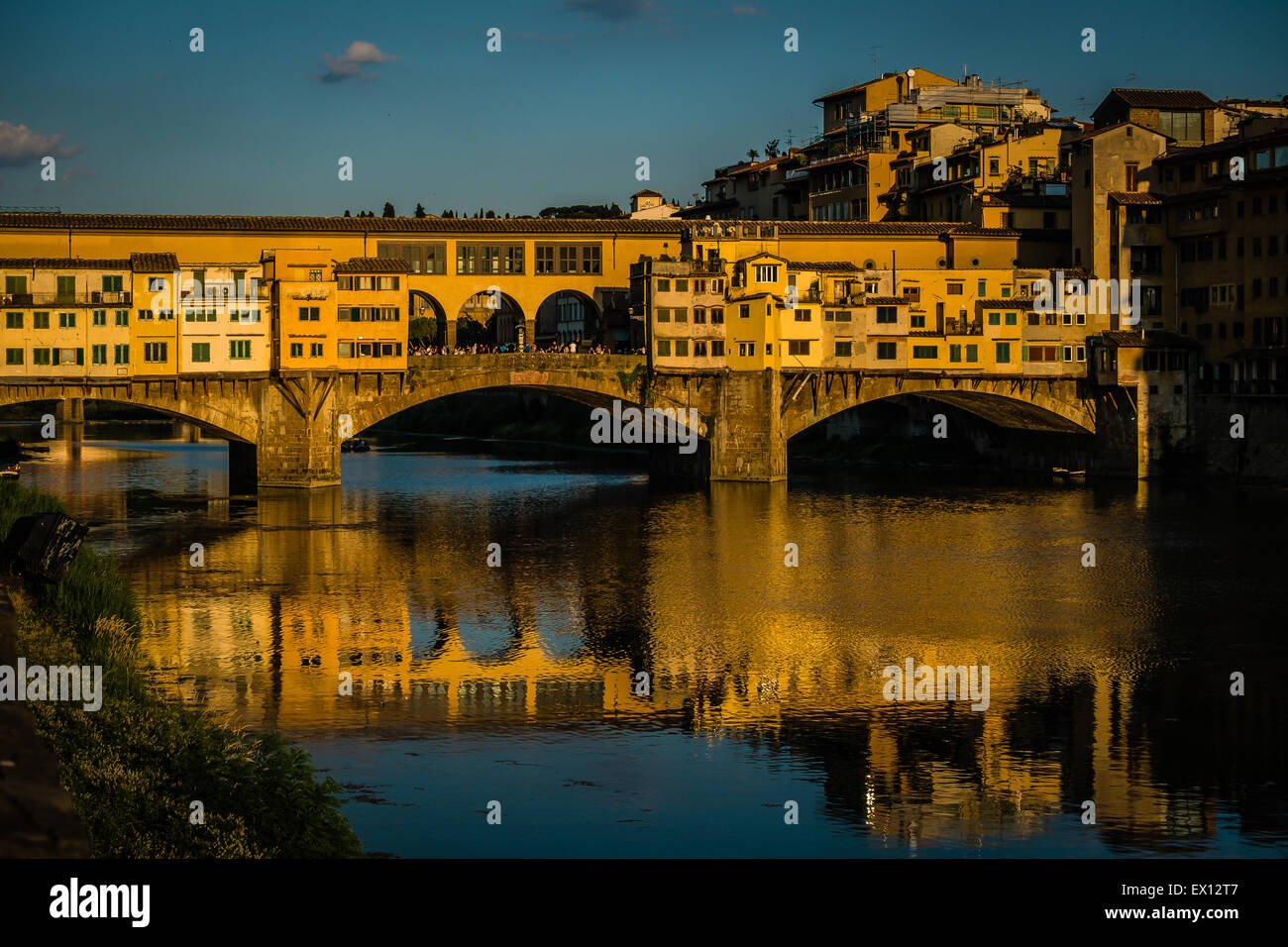 Le Ponte Vecchio, Florence, Italie, Tucscany Banque D'Images