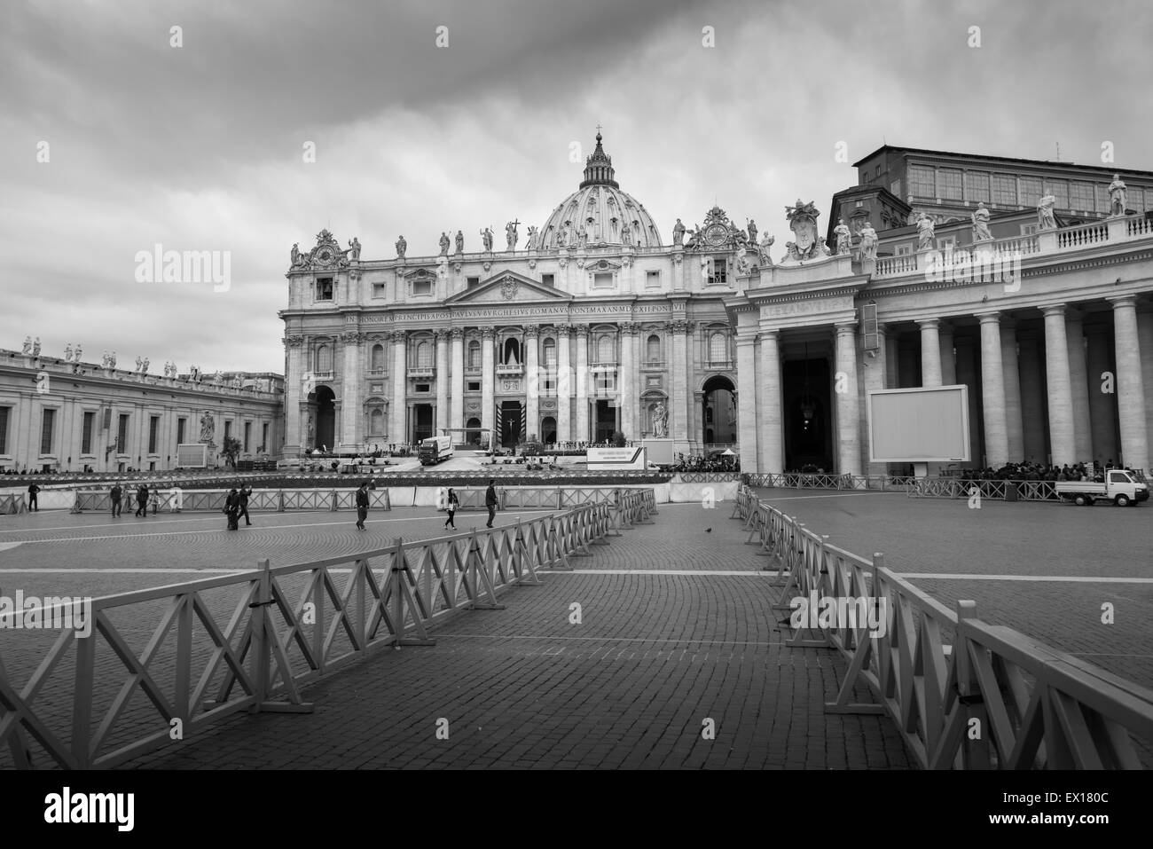 La Place Saint Pierre Banque D'Images