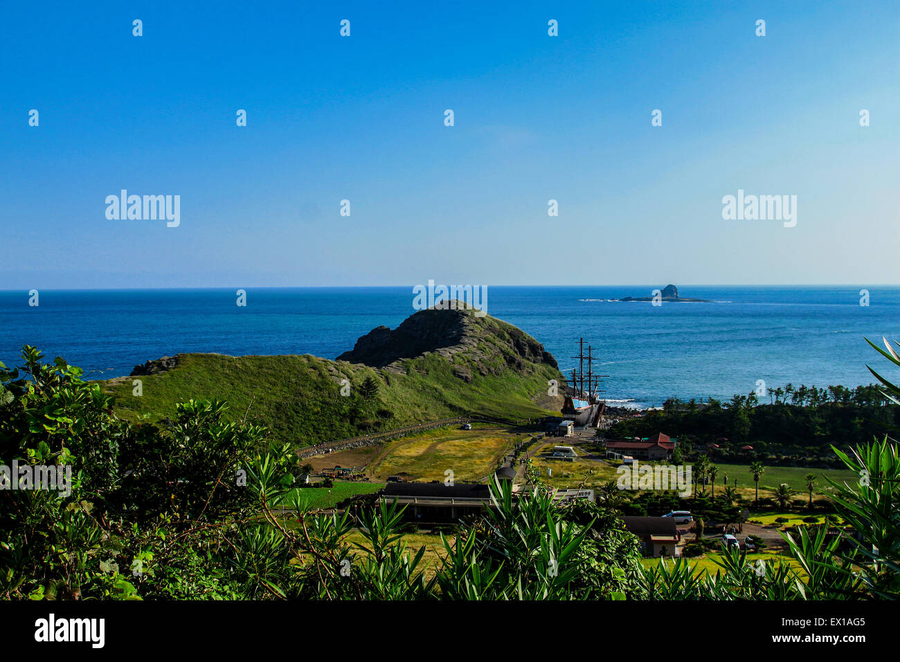 L’île de Jeju Banque D'Images