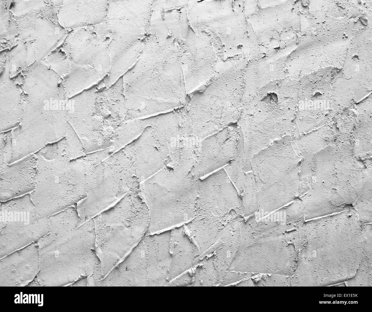 Murs de plâtre rugueux texture de fond de l'industrie de la construction. Banque D'Images