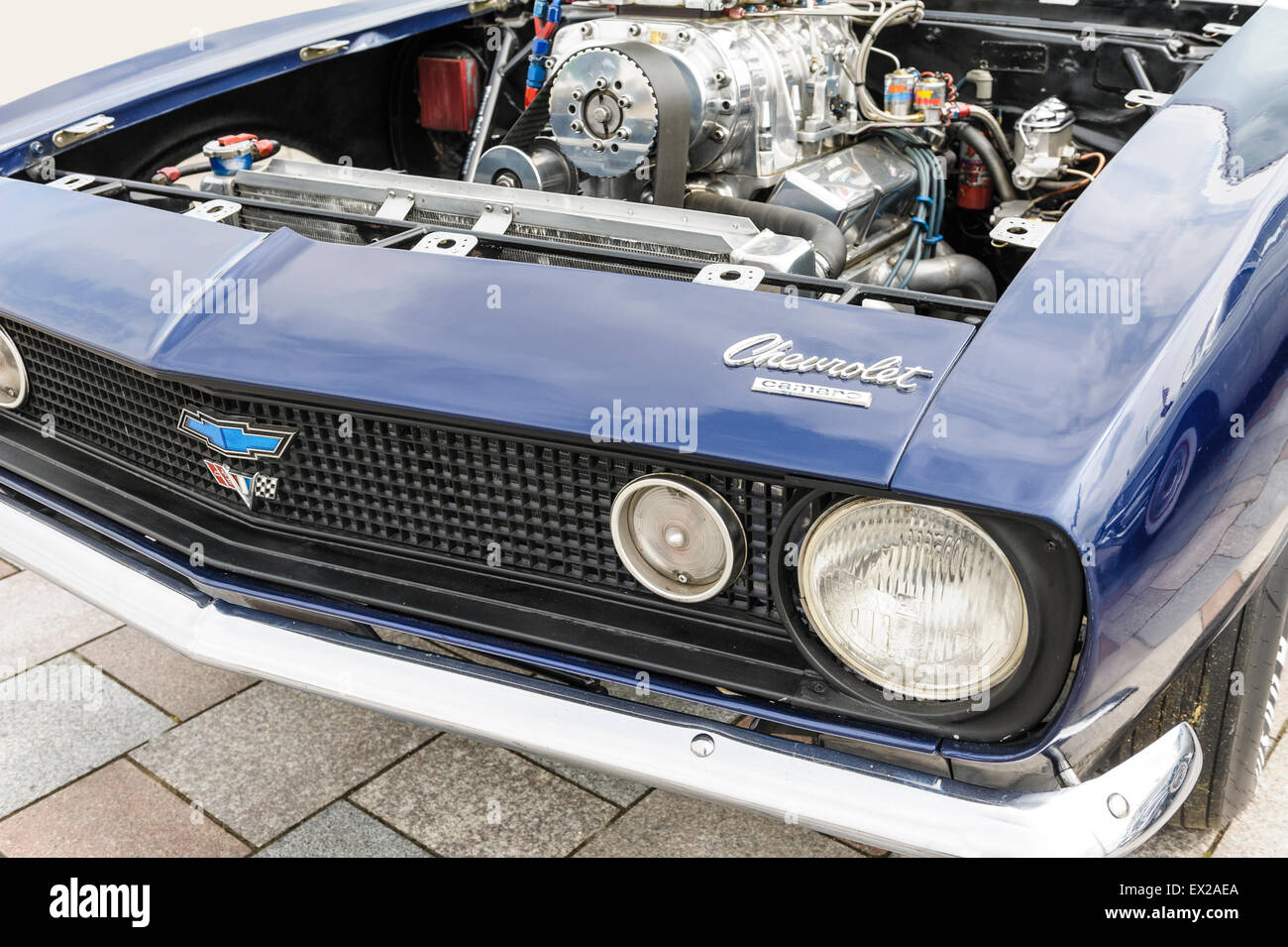 Chevrolet Camaro Z/28 1968, voiture américaine classique. Banque D'Images