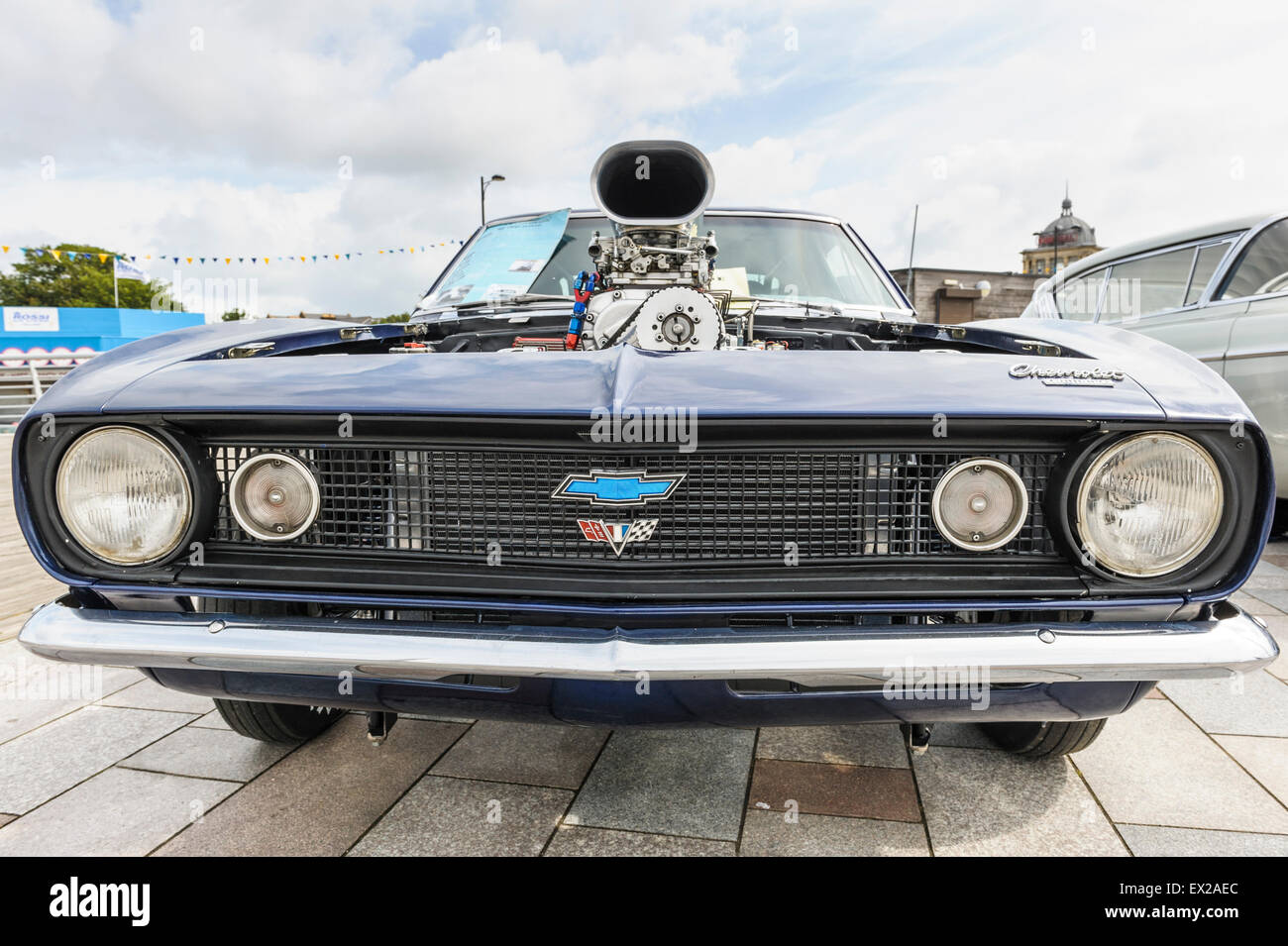 Chevrolet Camaro Z/28 1968, voiture américaine classique. Banque D'Images