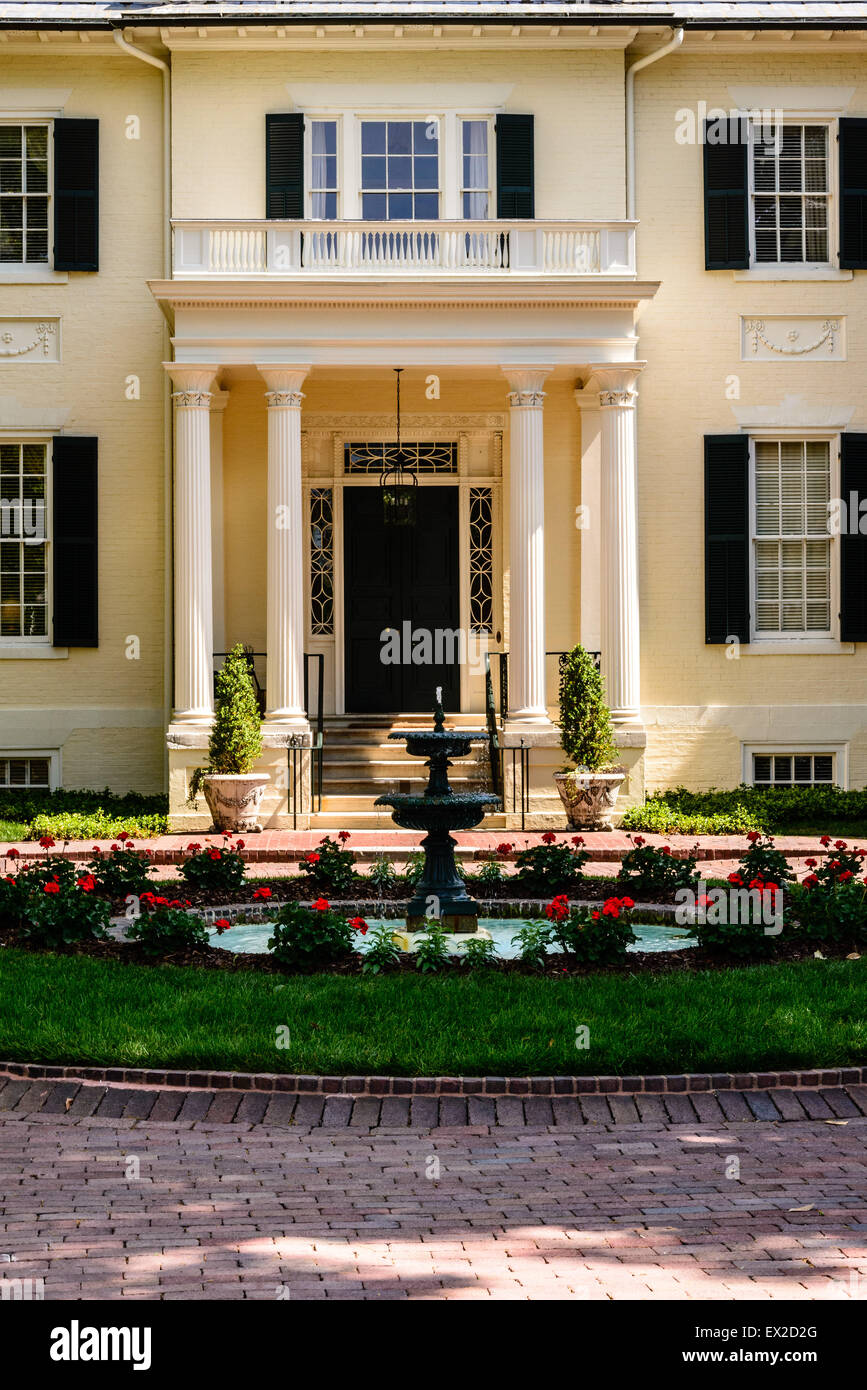 Virginie Executive Mansion (Governor's Mansion), Place du Capitole, Richmond, Virginia Banque D'Images