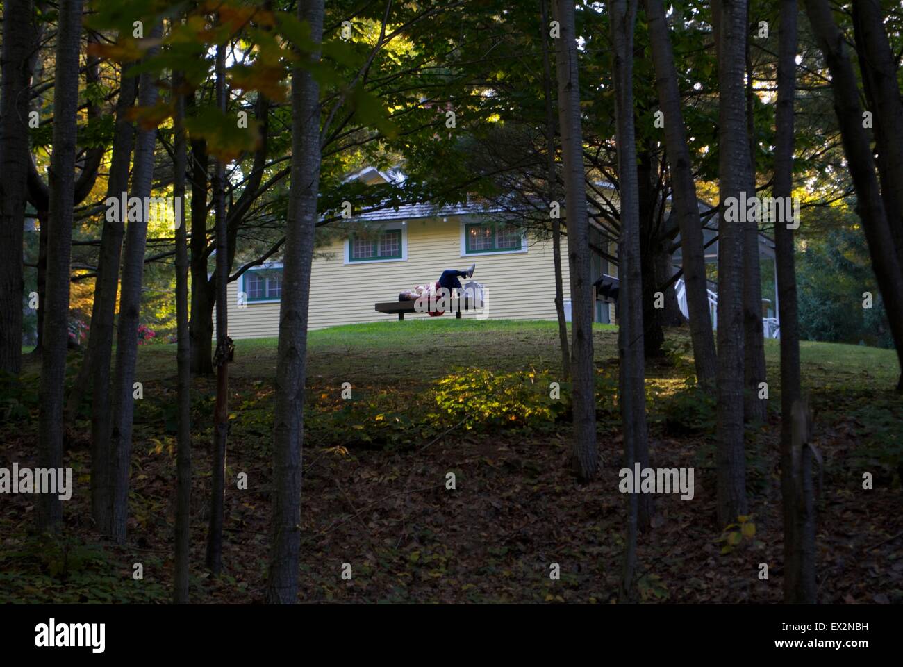 Le Parc de la Gatineau, Domaine Mackenzie King, Ottawa, Canada Banque D'Images