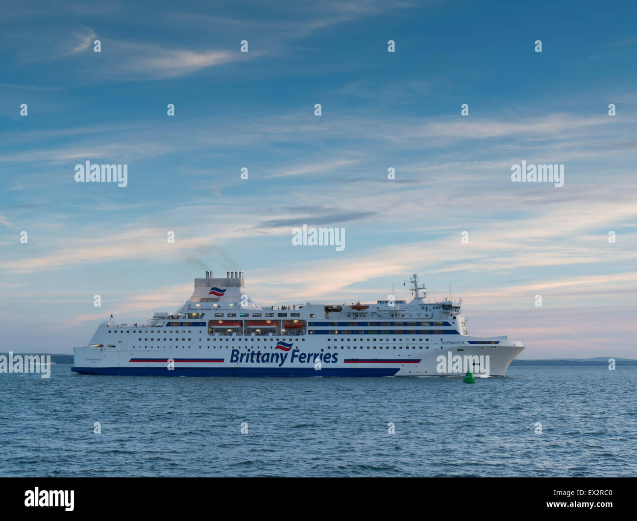 Brittany Ferries Ferry Banque D'Images