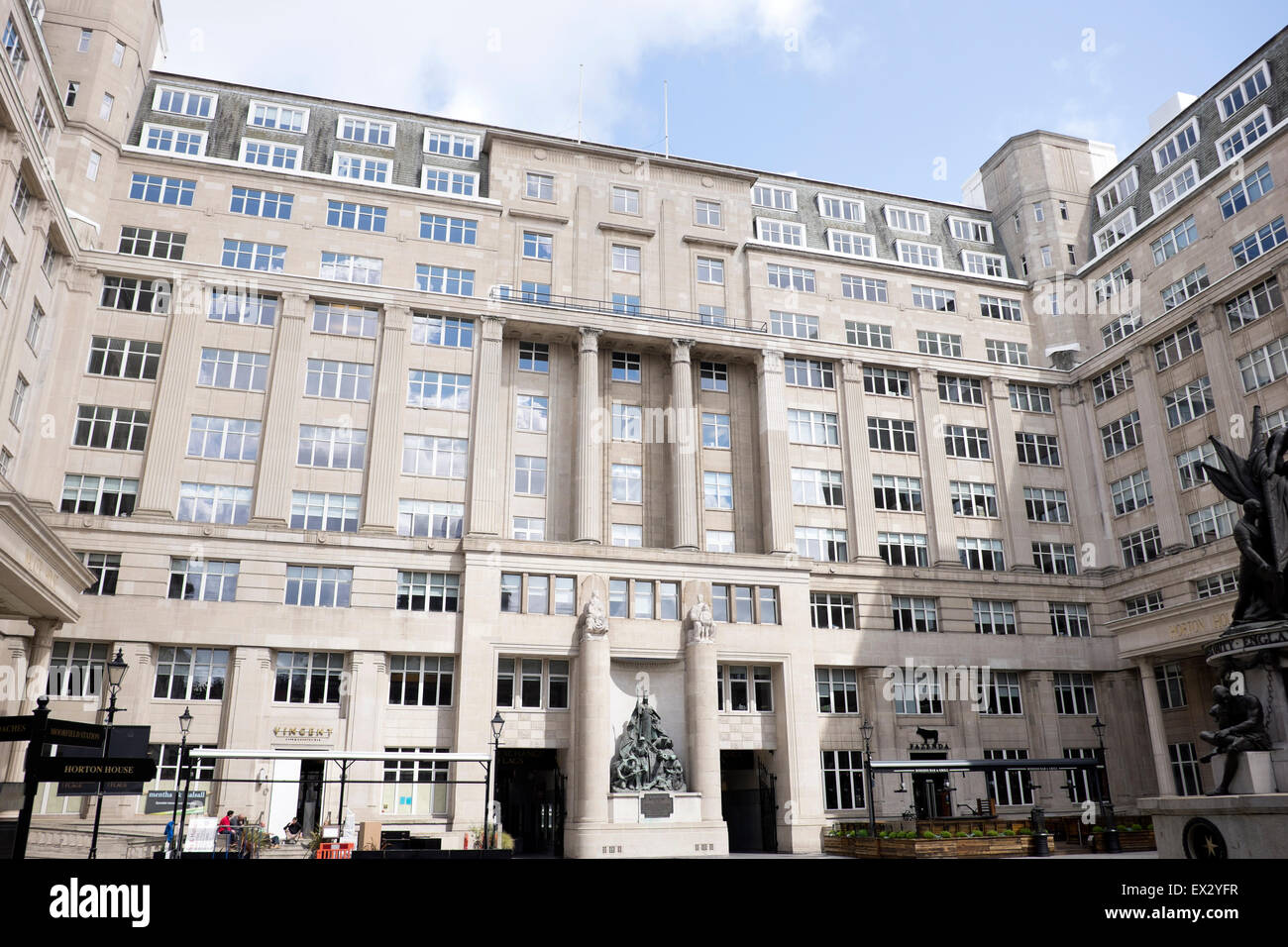 Drapeaux d'échange commercial Liverpool UK Banque D'Images