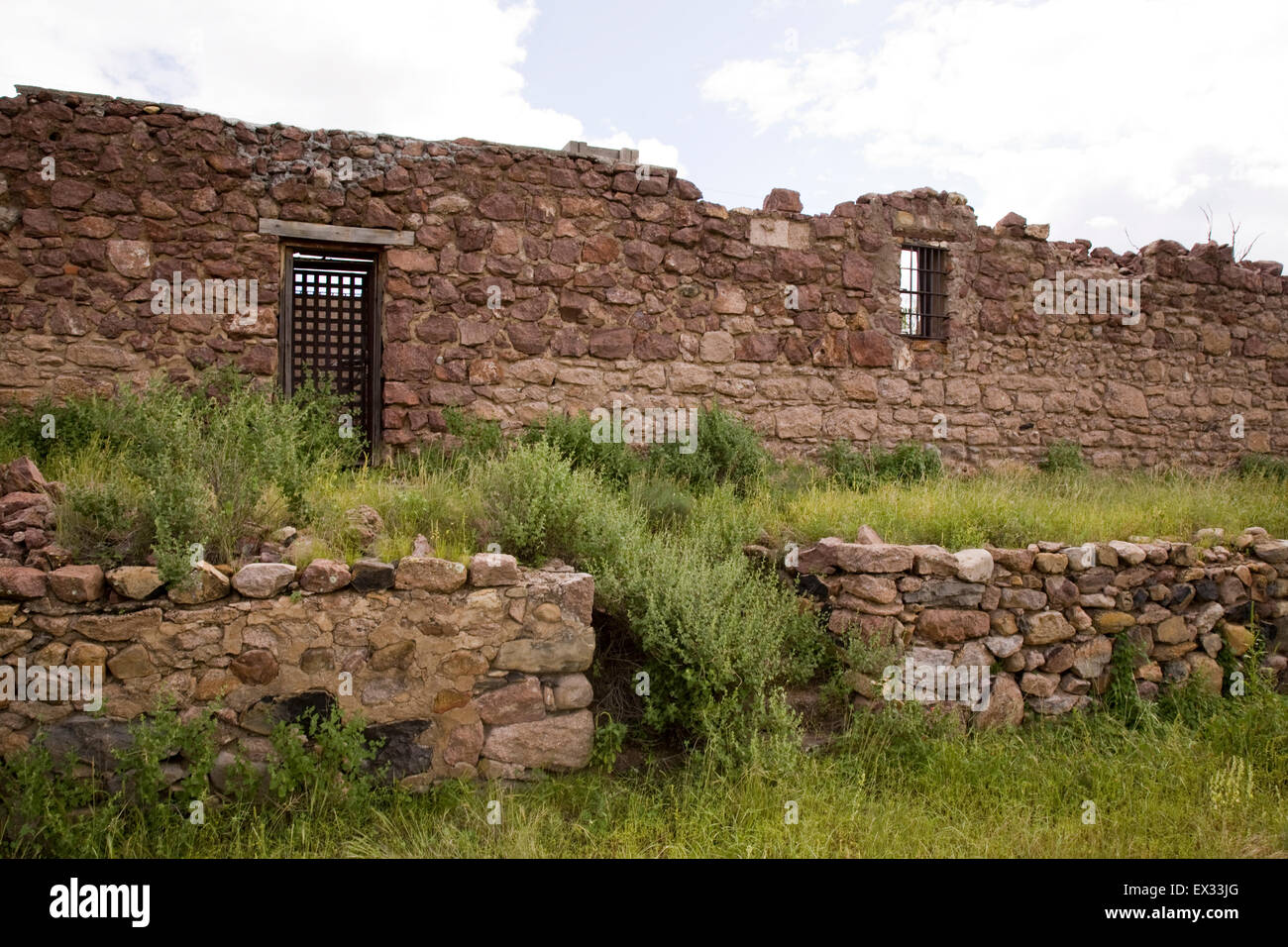 Populaires, ainsi que des pays voisins, comme un 'Kingston vivant ghost town', Hillsboro les restes de sports structures historiques. Banque D'Images