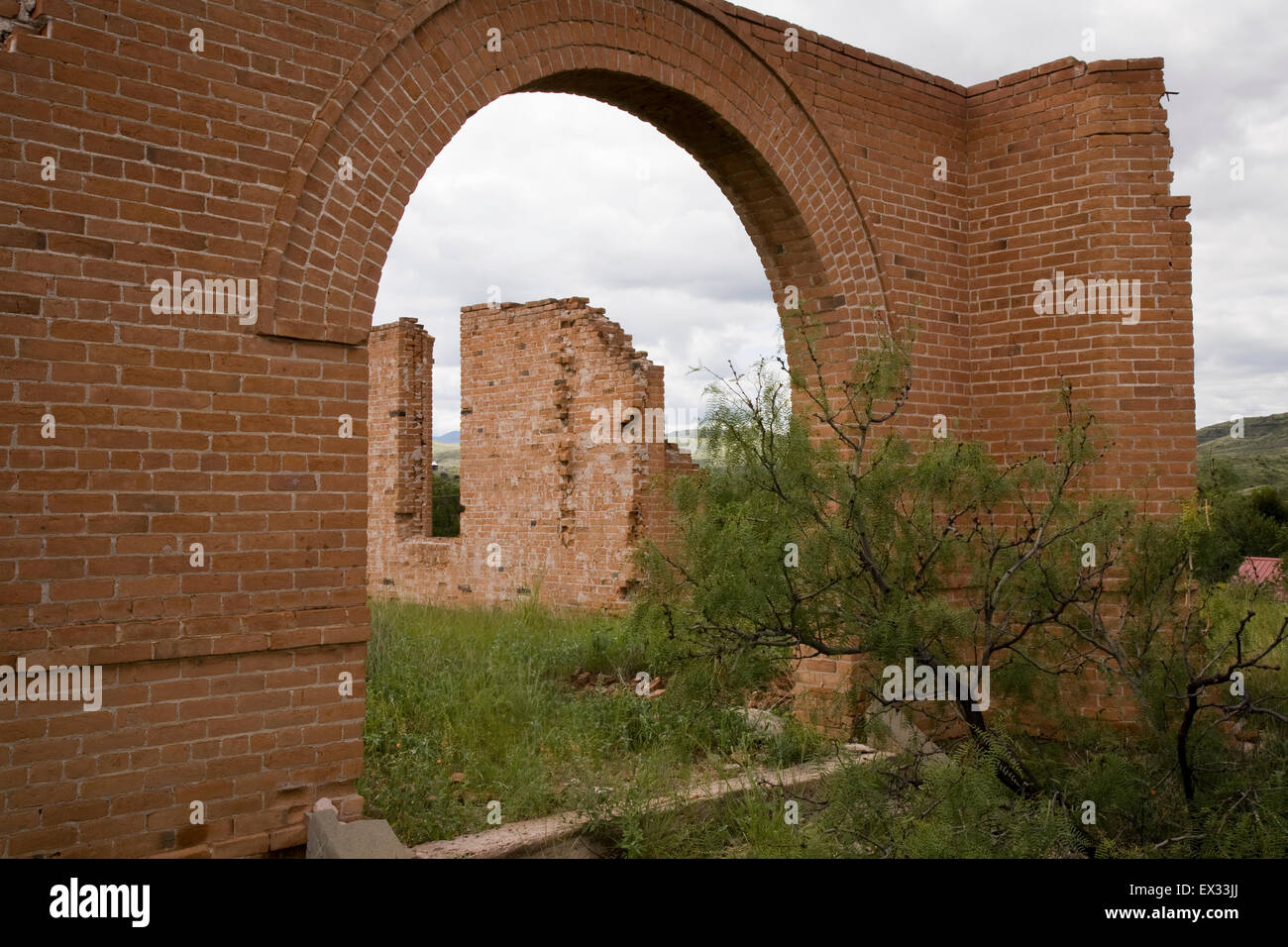 Populaires, ainsi que des pays voisins, comme un 'Kingston vivant ghost town, Hillsboro' les restes de nombreux sports structures historiques. Banque D'Images