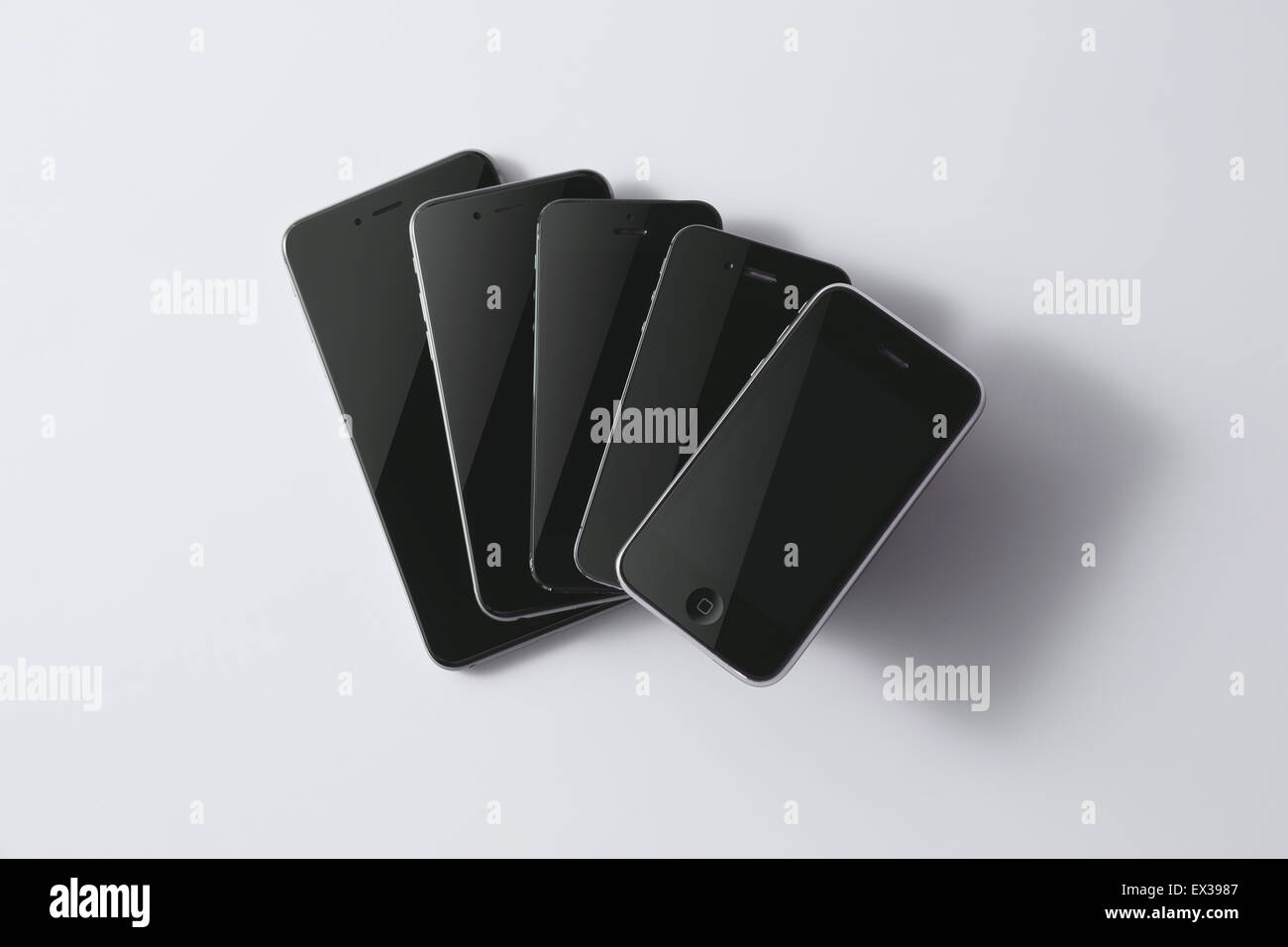 Smartphones Banque D'Images