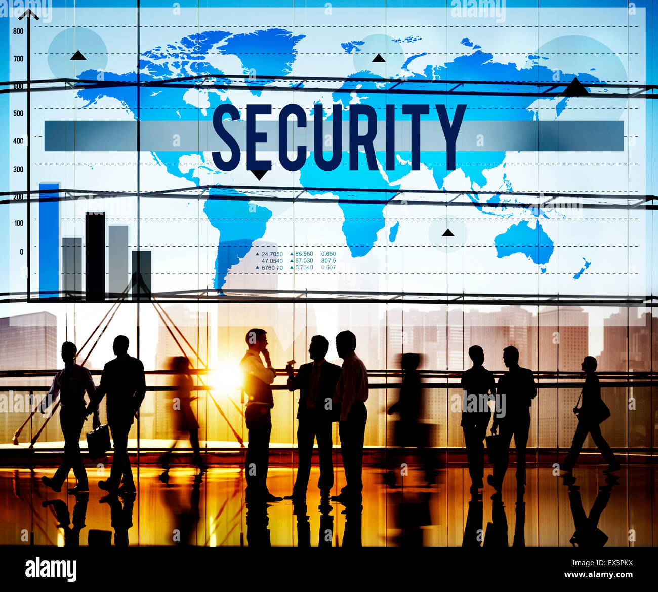 Protection de sécurité Politique de confidentialité Confidentialité Concept Banque D'Images