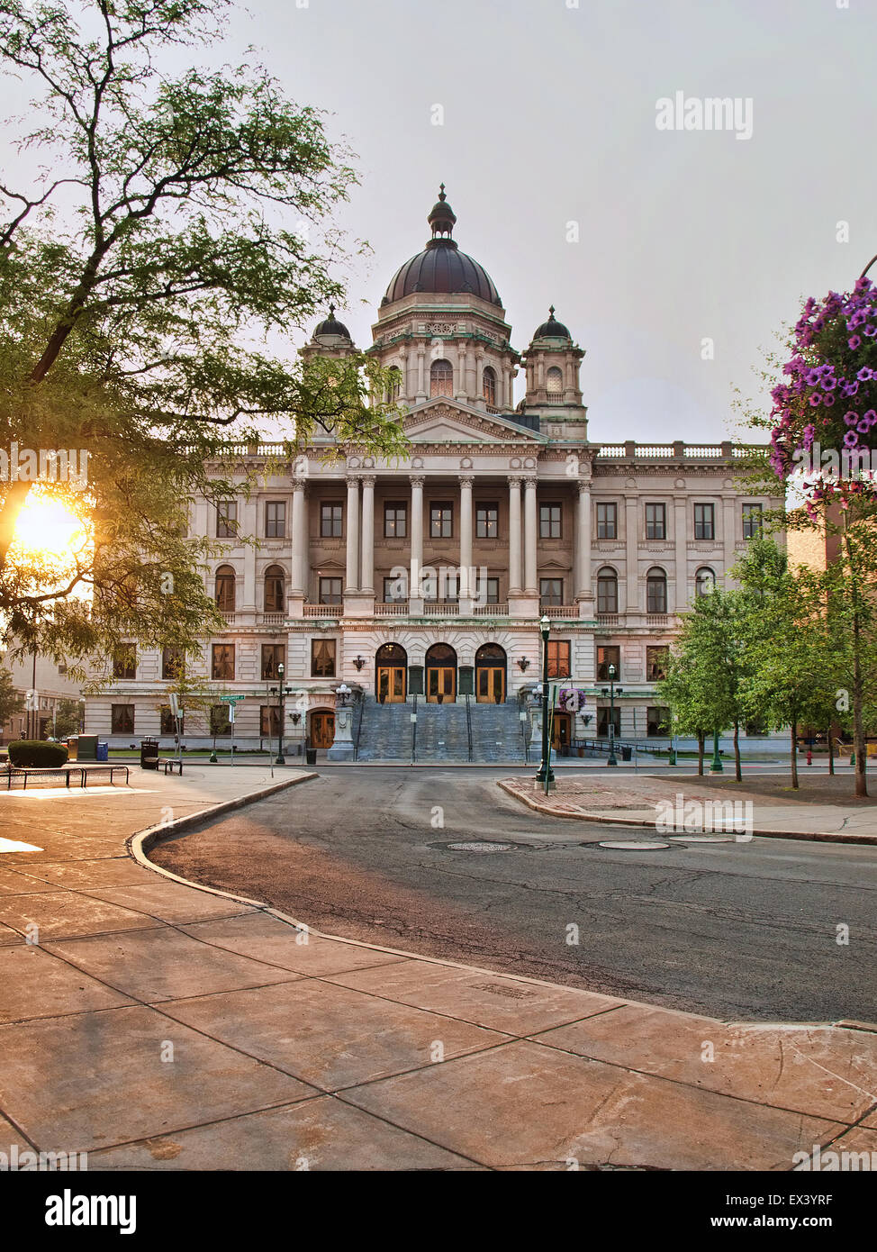 Syracuse, New York Courthouse Banque D'Images