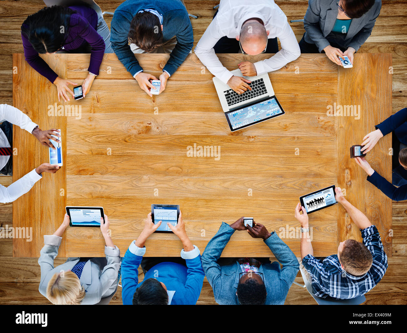 La planification de l'Équipe Entreprises diversité conceptuelle Réunion du Conseil Banque D'Images