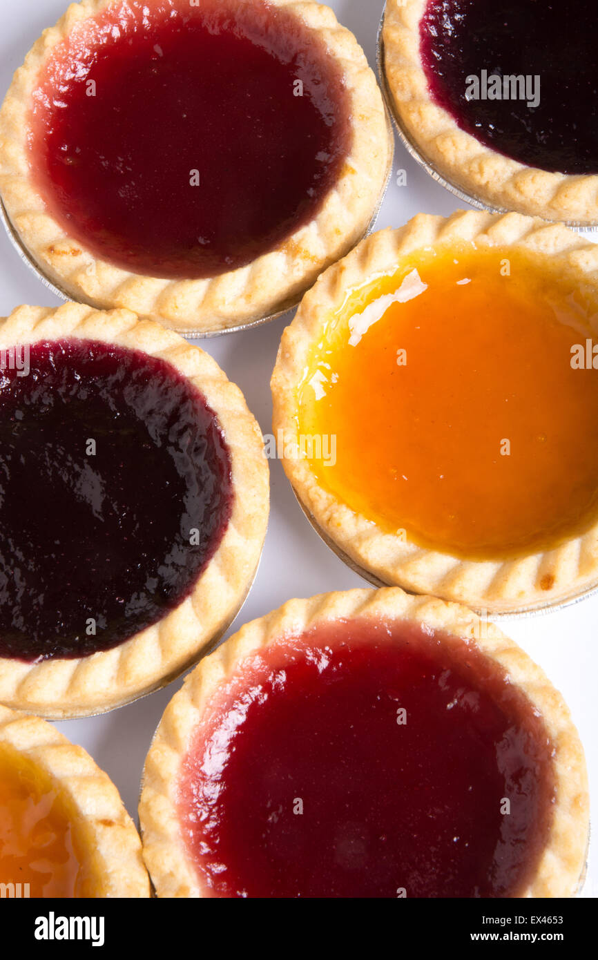 tartelettes confiture Banque D'Images