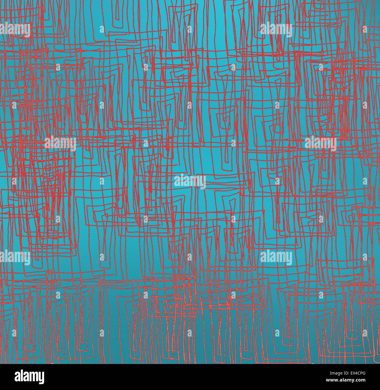 Abstract design - les lignes sur fond de couleur Banque D'Images
