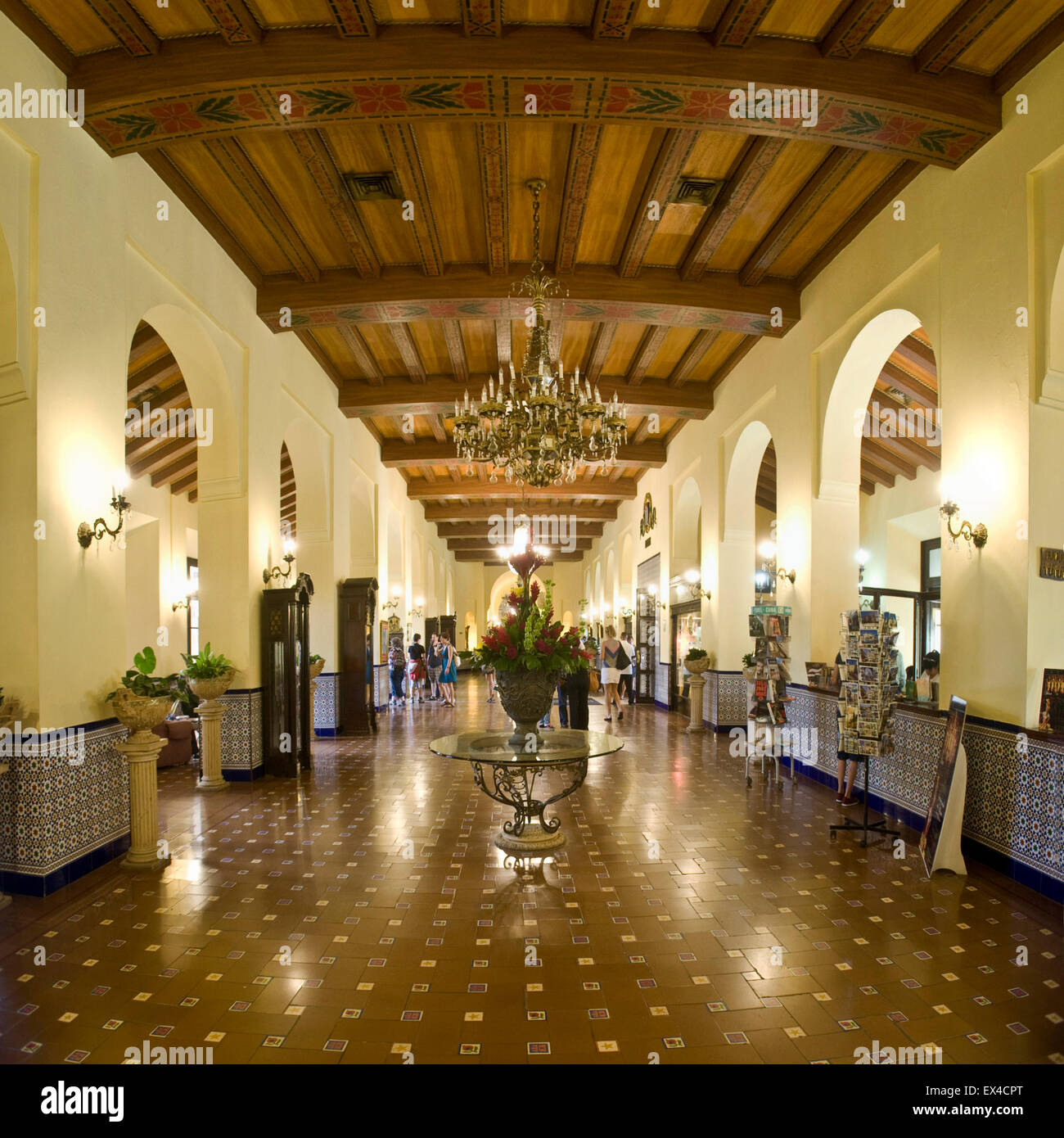 Square vue de l'intérieur de l'Hôtel Nacional de Cuba à La Havane Photo  Stock - Alamy