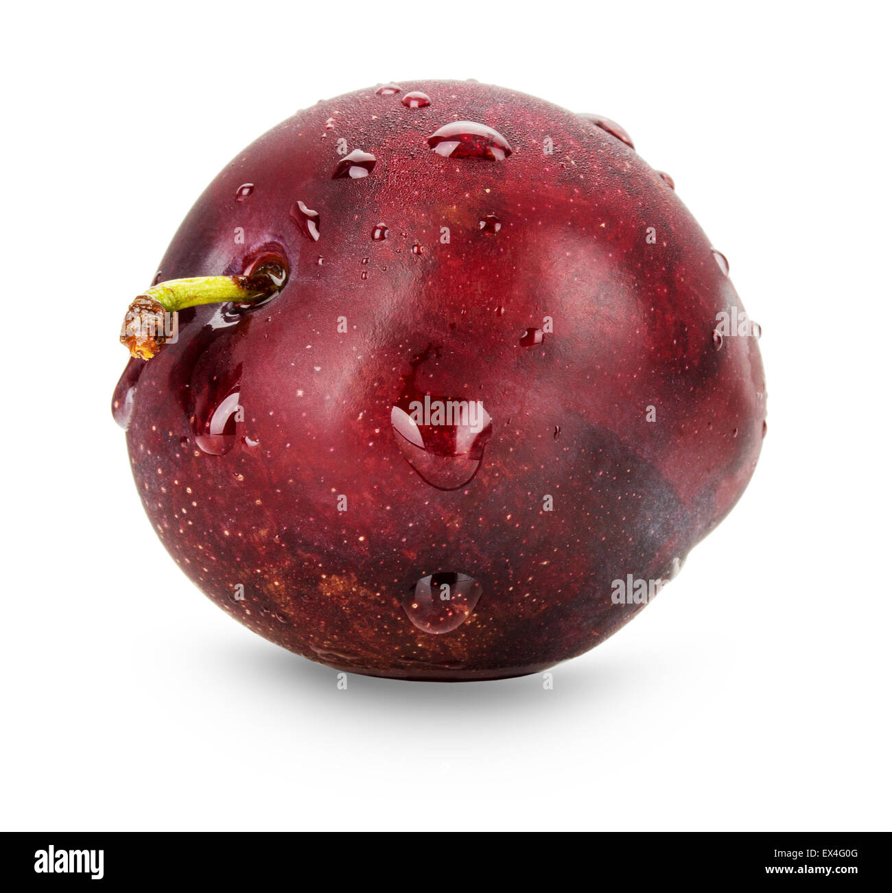 Plump juicy isolé sur le fond blanc. Banque D'Images