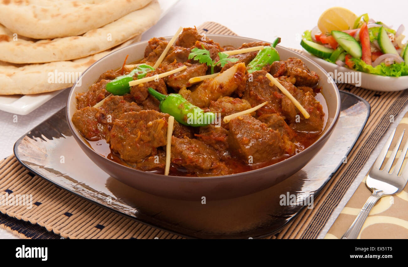 Poulet Korma Banque D'Images