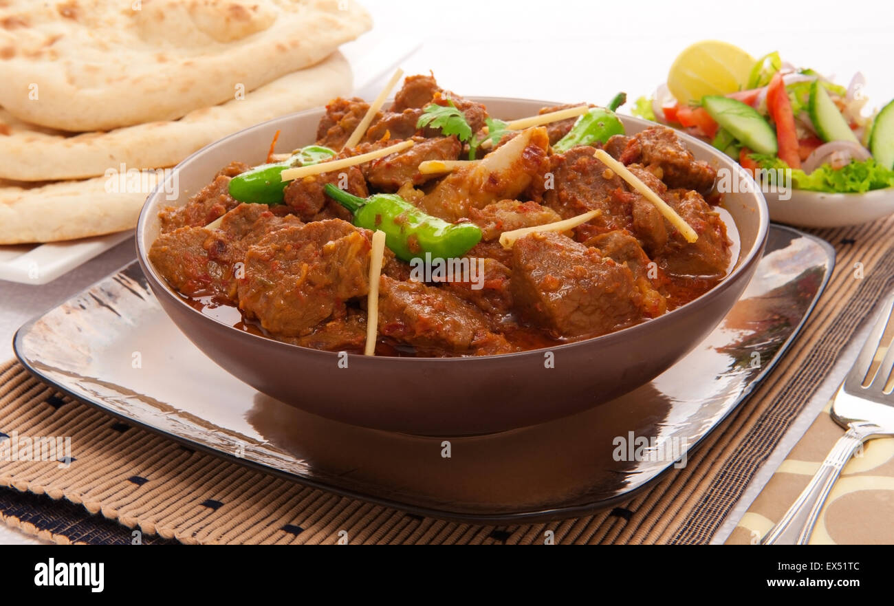 Poulet Korma Banque D'Images