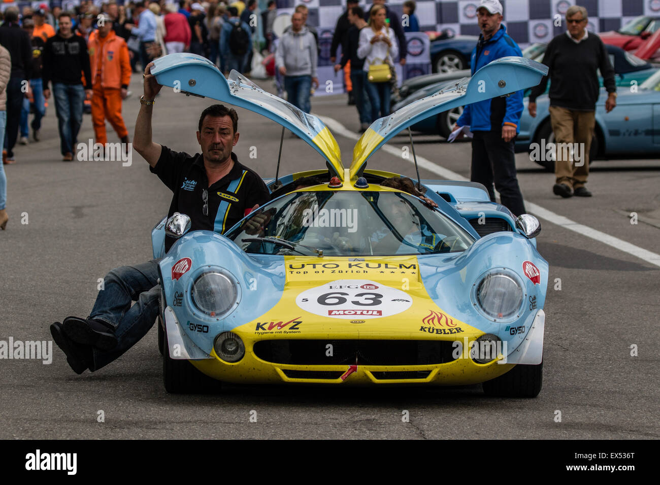 Classic Car Racing au Spa Classic 2015 Banque D'Images