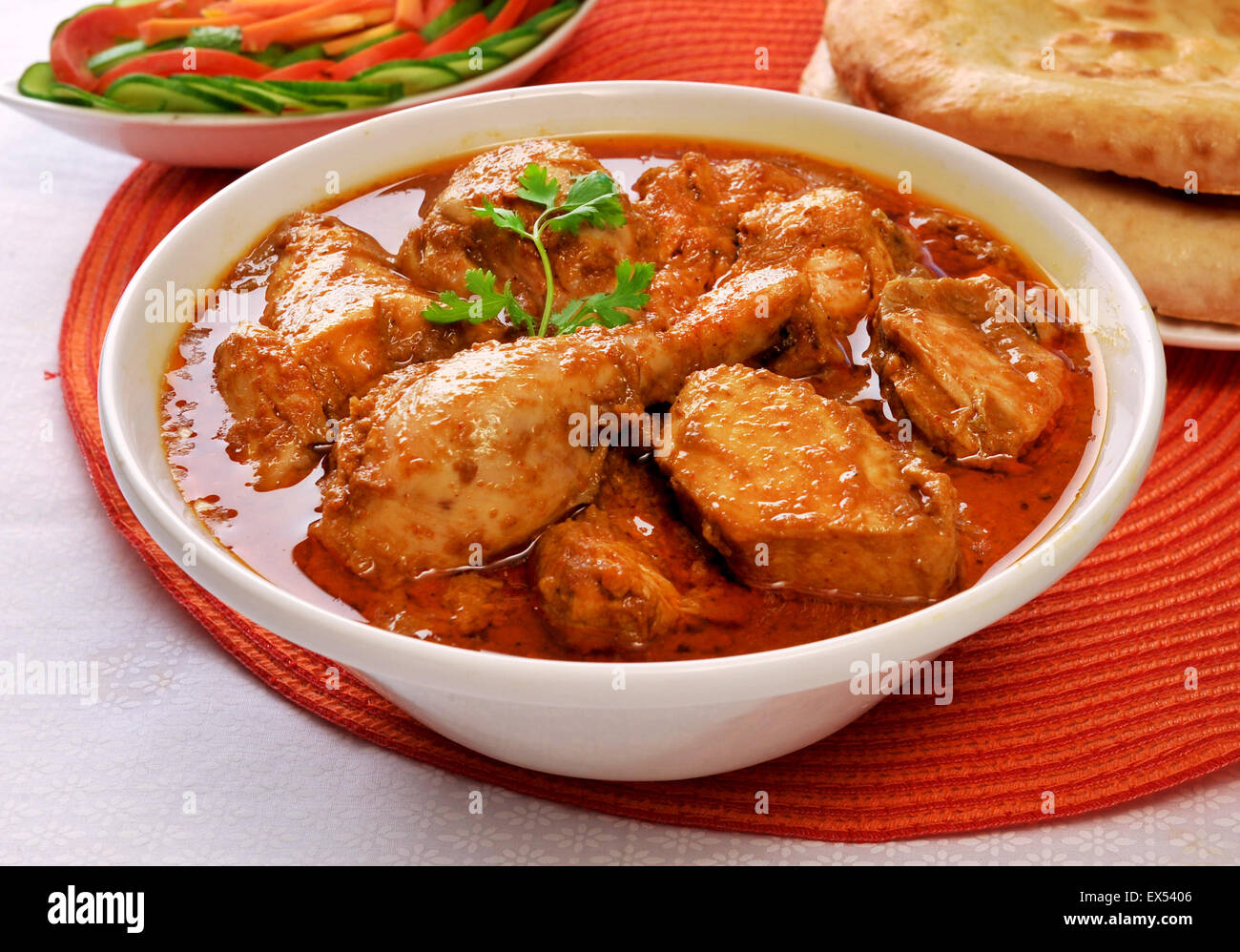 Poulet Korma Banque D'Images