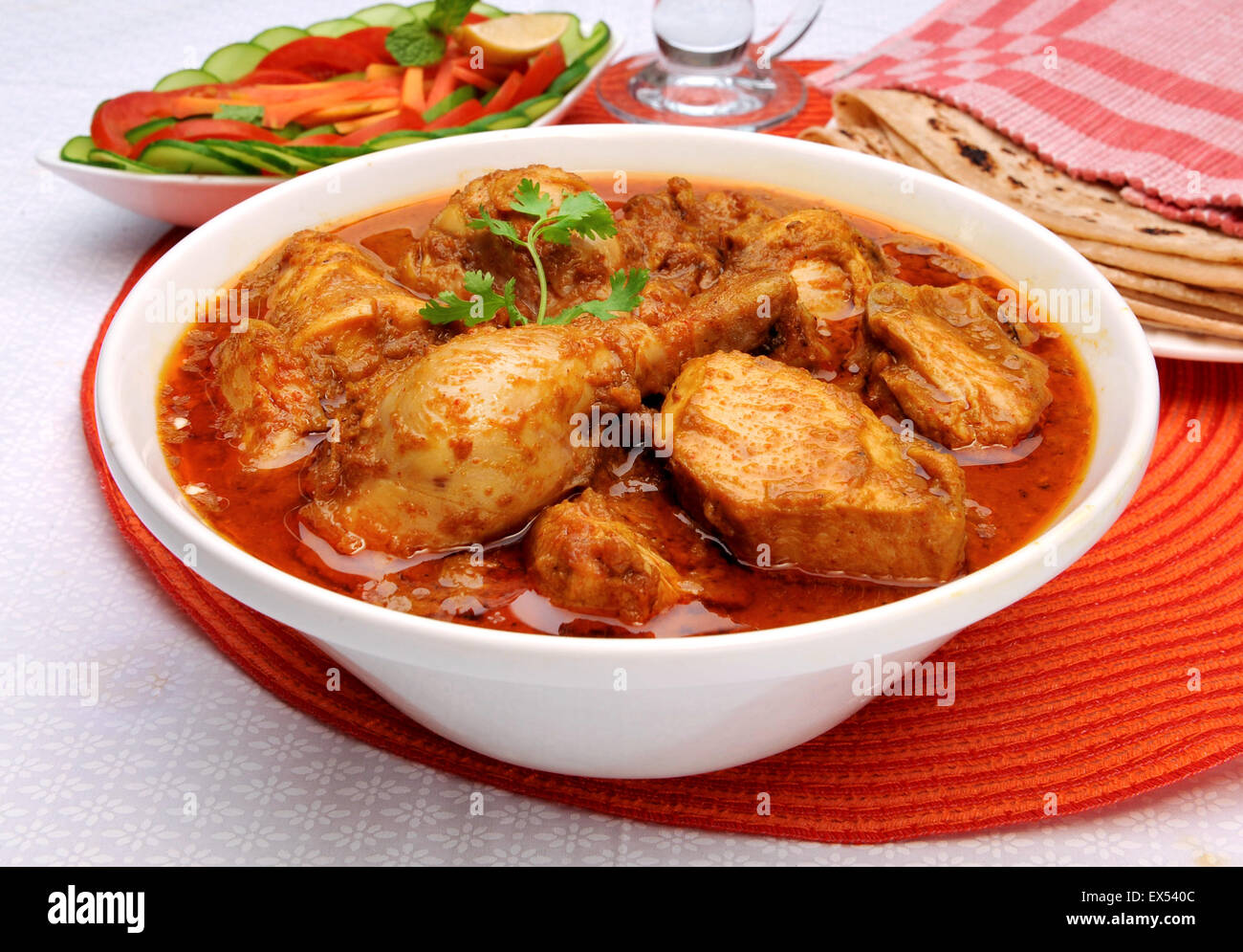 Poulet Korma Banque D'Images