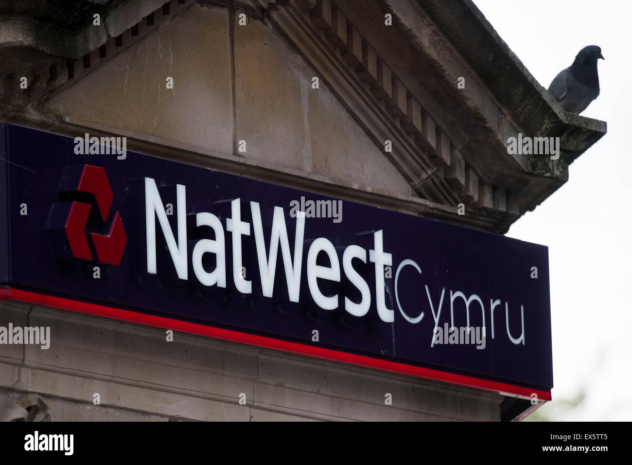 La Banque Natwest Cymru signer logo. Banque D'Images